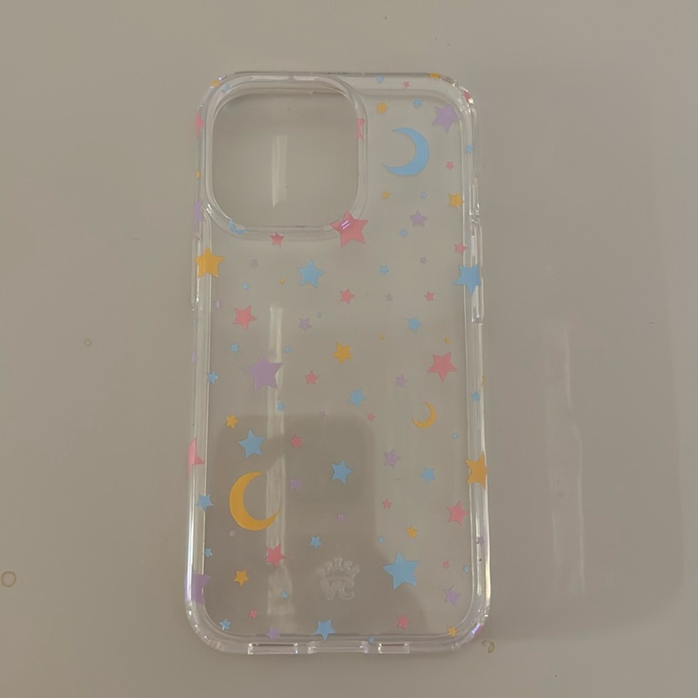 Velvet Caviar IPhone 13 Pro Pastel Starry Night Clear Phone Case New Kawaii